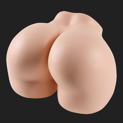 Luna 9.5kg Silicone Big Ass Sex Doll – Realistic Torso with Soft, Jiggly Jelly-Filled Butt